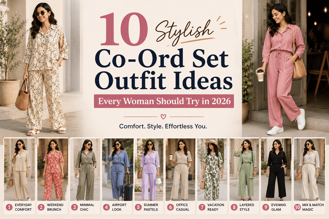 10 Stylish Co-Ord Set Outfit Ideas Every Woman Should Try in 2026