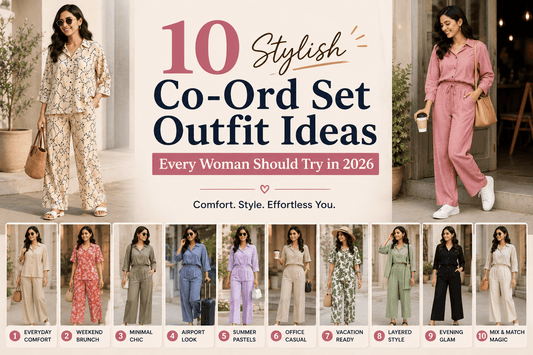 10 Stylish Co-Ord Set Outfit Ideas Every Woman Should Try in 2026