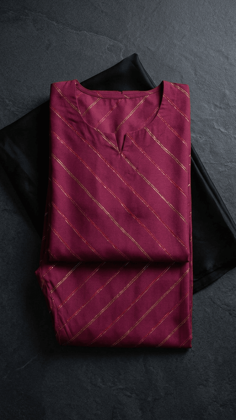 Women's Deep Pink Leheriya Cotton Lounge Set